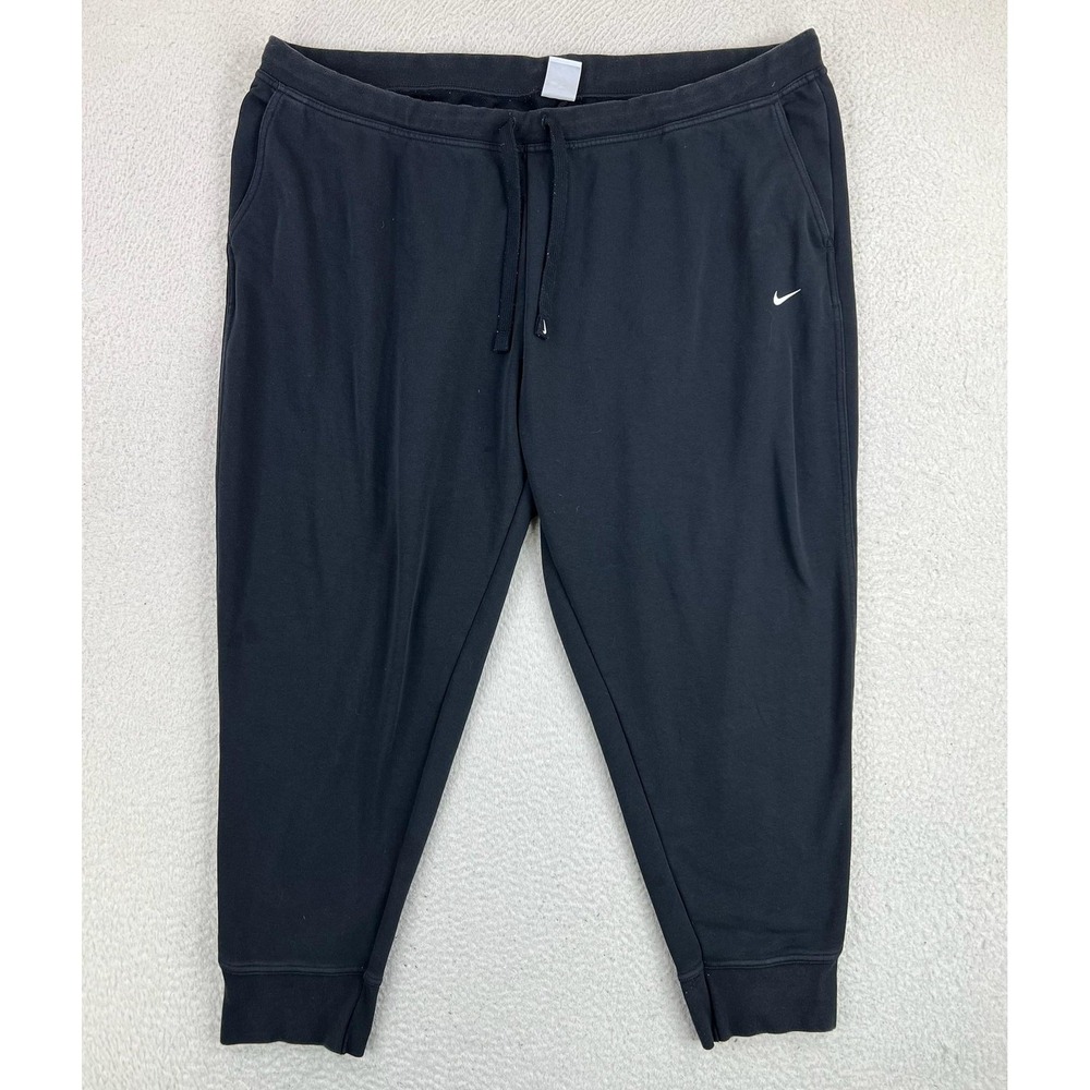 Nike Dri-FIT Get Fit Training Pants Womens 3XL Black Joggers DB6080-010